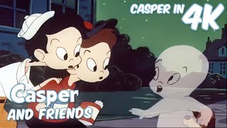 Casper Saves a Puppy! 🐶 | Casper in 4K | Full Episode | Cartoons for Kids