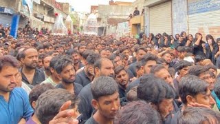 10 Muharram Zanjeer Zani in QilaDidarSingh Gujranwala 2023