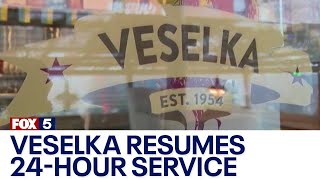 Ukrainian restaurant Veselka will resume 24-hour service