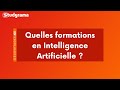 Quelles formations en Intelligence Artificielle ?