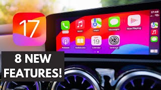 iOS 17 Apple CarPlay | 8 NEW FEATURES!