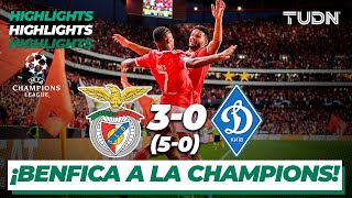 HIGHLIGHTS | Benfica 3(5)-(0)0 Dynamo | UEFA Champions League 2022 - PLAY OFFS | TUDN