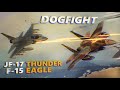 JF-17 Thunder Vs. F-15C Eagle Dogfight | Fox 2 Fox 3 | DCS.