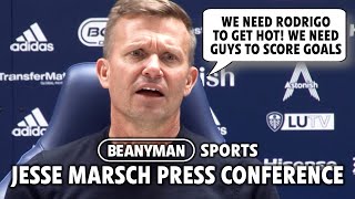 'We need Rodrigo to get HOT! Guys need to SCORE' | Leeds 0-1 Arsenal | Jesse Marsch press conference