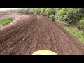 James at Ironworks mx on the new layout practice day before racing 2 pt1