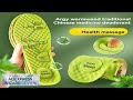 5 Pairs Of Wormwood Massage Insoles Anti-Odor Breathable Sweat-Absorbing Sports Review