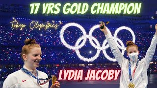 17 Years Lydia Jacoby "Gold Champion" | attamil     #attamil #Olympics
