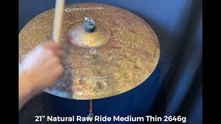 21” Natural Raw Ride 2646g