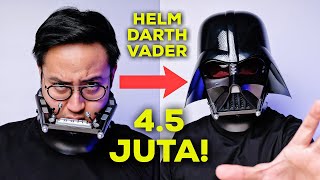 NYOBAIN HELM DARTH VADER DARI STAR WARS YANG ASLI!