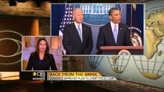 "Fiscal cliff" deal lacks spending cuts