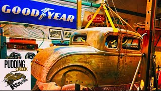 A 1932 Ford Just Hanging From the Rafters...