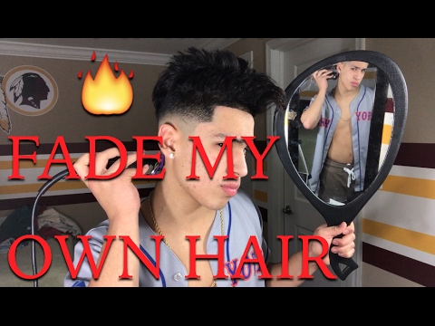 FADE MY OWN HAIR (STEP BY STEP) FADE MY OWN HAIR (STEP BY STEP)