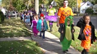 Garfield School Port Huron, Michigan - Halloween Stroll 10-31-2016