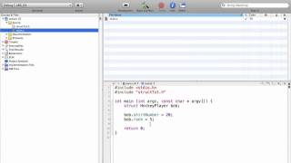 C Programming on the Mac L32 - Structs