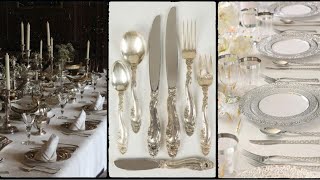 Elegant Dining: Beauty and Care of Silver Tableware