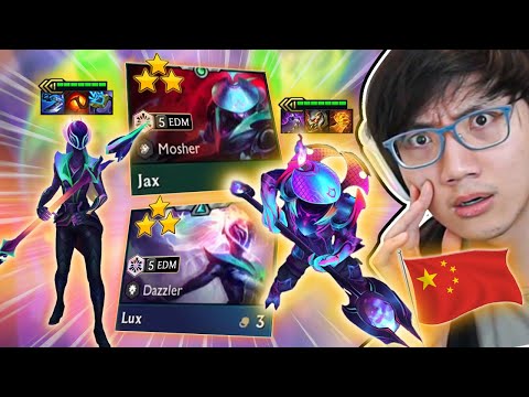 I Try The Overpowered Chinese EDM Build (ft. Jax 3 and Lux 3)
