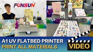 Funsun A1 UV Flachbettdrucker Einführung