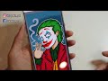 drawing the joker on my samsung note 10