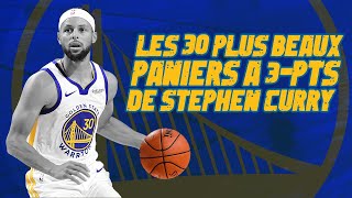 🏀 NBA 🔥 Les 30 plus beaux paniers à 3-pts de Stephen Curry !