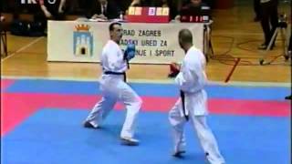 WKF Croatia Cup 'Super Eight' 2001 Zagreb, Stojadinov - Benetello