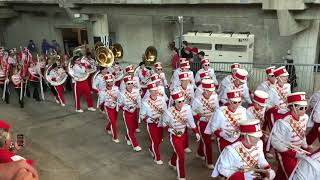 Cornhusker Marching Band, Post Game Tunnel Walk! 9/4/21