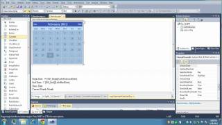 VS2010 Calendar Example