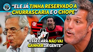 JÚLIO CÉSAR PROVOCOU O EURICO APÓS O VICE DO VASCO PRO FLAMENGO