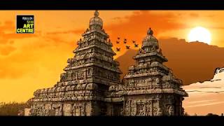 Temple architecture (கோவில் கட்டிடக்கலை) animation