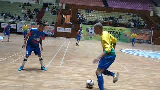 Nepal vs Brazil  futsal match clip 2018