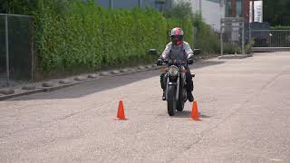 HanoDrive - Noodstop - motorrijles AVB examen