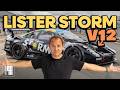 Ben Collins/Stig Drives the MYTHICAL 90's Group C V12 car around Silverstone! | Lister Storm GT1