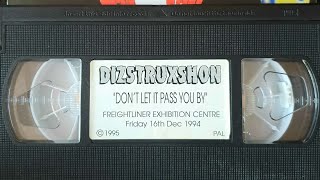 DIZSTRUXSHON CHRISTMAS CRACKER - HULL FREIGHTLINER EXHIBITION CENTRE 16-12-1994 (FULL VHS )