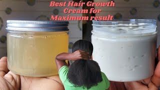 How to make Flaxseed Gel Butter Cream for Fast Hair Growth/Hydration/Moisture