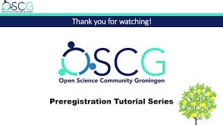 Preregistration tutorial: introduction