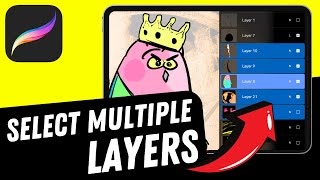 How to Select Multiple Layers in Procreate (2024) — Beginner's Guide