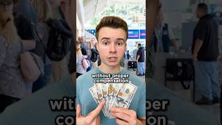 Delayed Flight Compensation Hack! ✈️💰 #traveltips #travelhacks #financetips