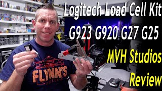 Logitech Load Cell Kit MVH Studios G923 G920 G25 G27 G29 Review