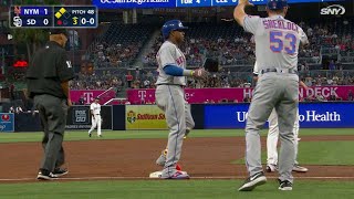 NYM@SD: Cespedes rips an RBI triple to center field