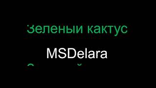 MSDelara - Зеленый кактус