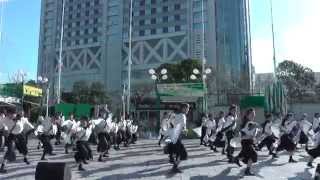 早稲田大学“踊り侍”さん　　ふるさと祭り東京2015