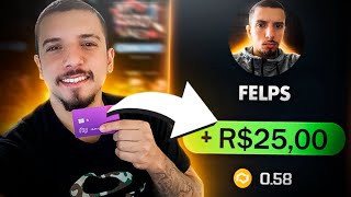 DEPOSITEI 25 REAIS DO MEU BOLSO NO CSGO.NET E ISSO ACONTECEU... (lucro insano)