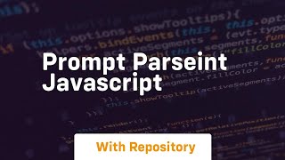 Prompt parseint javascript