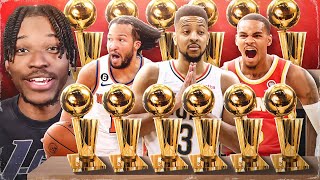 I Tried To Win The Most Championships In The Row in NBA 2K23