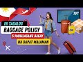 🛑 BAGGAGE POLICY: ALL AIRLINES | 5 BAGAY NA DAPAT MALAMAN! Free Baggage, Mga Bawal na Bagay, ATBP