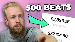 How I Sold 500 Beats in 6 Months | How To Sell Beats Online 2021