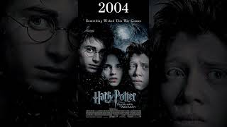 Evolution of Harry Potter Movies 2001-2011 #shorts #evolution