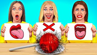 Bite, Lick or Nothing Challenge | Epic Food Battle by TeenDO Challenge