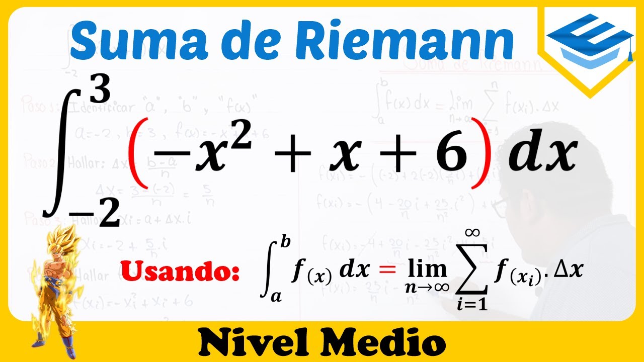 Sumas De Riemann - Ej.1 (Paso A Paso | Cuadrática) - YouTube