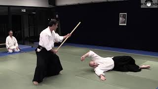 Aikido : kilka technik z jo: nage waza