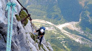 Via ferrata Fiamme Gialle | Palazza Alta Civetta | Dolomiti